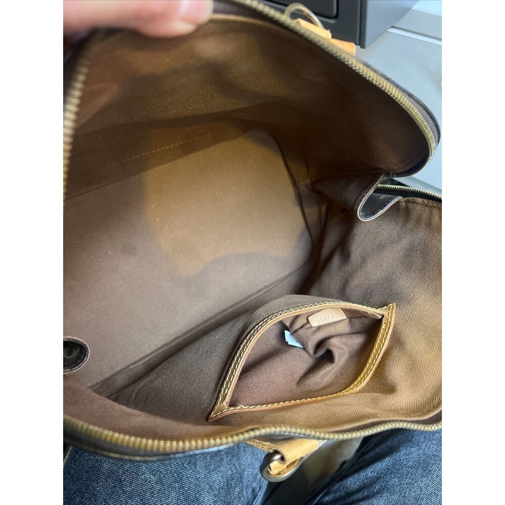 Louis Vuitton Monogram Canvas Leather Alma Pm Bag Brown - Picture 11 of 11